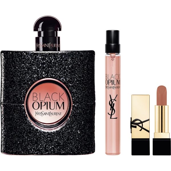 Yves Saint Laurent Black Opium Eau De Parfum Gift Set 90ml on Sale