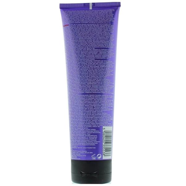 Fudge Professional Clean Blonde Violet-Toning Shampoo 250ml Online now