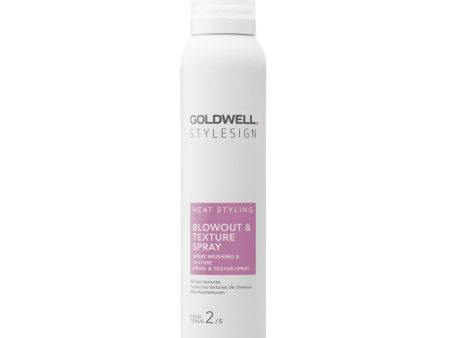 Goldwell Style Sign Heat Styling Blowout & Texture Spray 200ml Hot on Sale