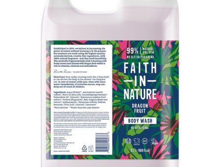 Faith In Nature Dragon Fruit Body Wash 5000ml For Cheap