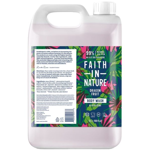 Faith In Nature Dragon Fruit Body Wash 5000ml For Cheap