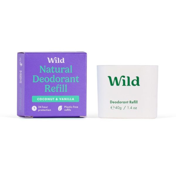 Wild Coconut & Vanilla Deodorant Refill 40g Discount