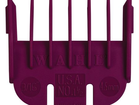 Wahl Professional No 1.5 Grade Comb Attachment 4.5mm Plum Online Sale