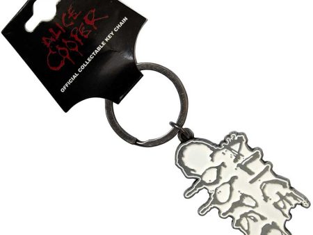 Keychain - Alice Cooper - Dripping Logo Fashion