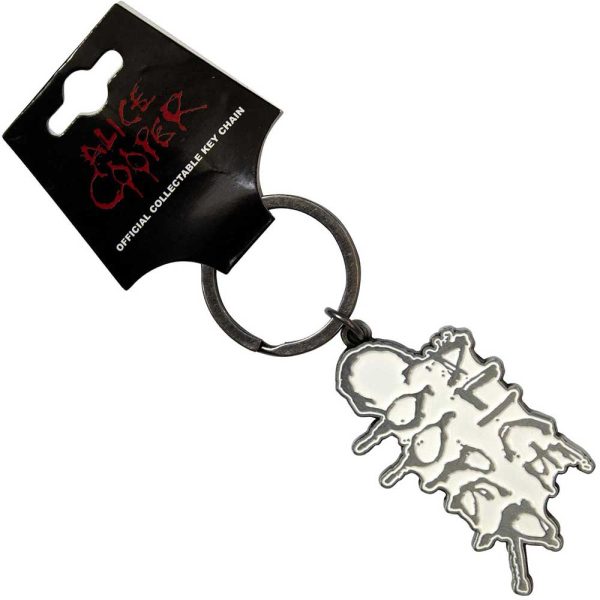 Keychain - Alice Cooper - Dripping Logo Fashion