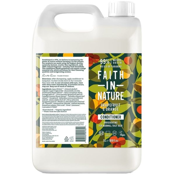 Faith In Nature Grapefruit & Orange Conditioner 5000ml Online