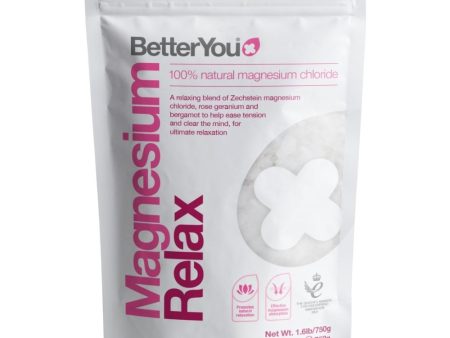 BetterYou Magnesium Relax Mineral Bath Flakes 750g Fashion