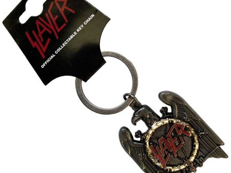 Keychain - Slayer - Eagle Logo Online Hot Sale