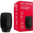 Revlon Pro Collection One-Step Large Paddle Brush Head Attachment Black Sale