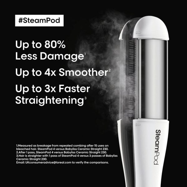 L Oreal Professionnel Steampod 4.0 Hair Straightener on Sale