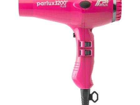 Parlux 3200 Plus Hair Dryer Pink Hot on Sale