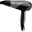 Remington Ionic Dry Hair Dryer Black Silver 2200 D3190S Online now