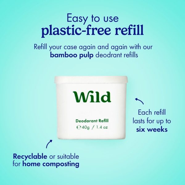 Wild Coconut & Vanilla Deodorant Refill 40g Discount