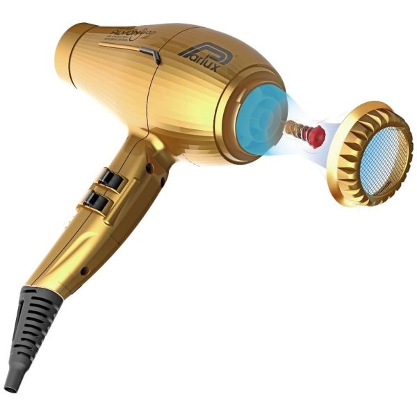 Parlux Alyon Air Ionizer Hair Dryer Gold on Sale