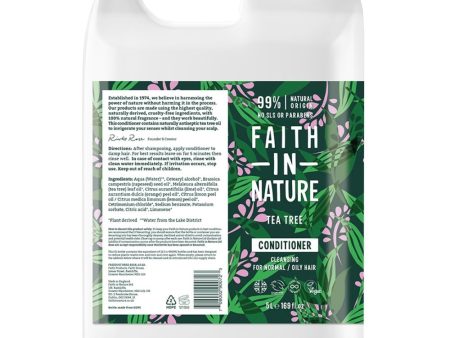 Faith In Nature Tea Tree Conditioner 5000ml Cheap