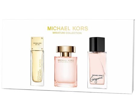 Michael Kors 3 Piece Miniature Fragrance Gift Set 3 x 5ml Fashion