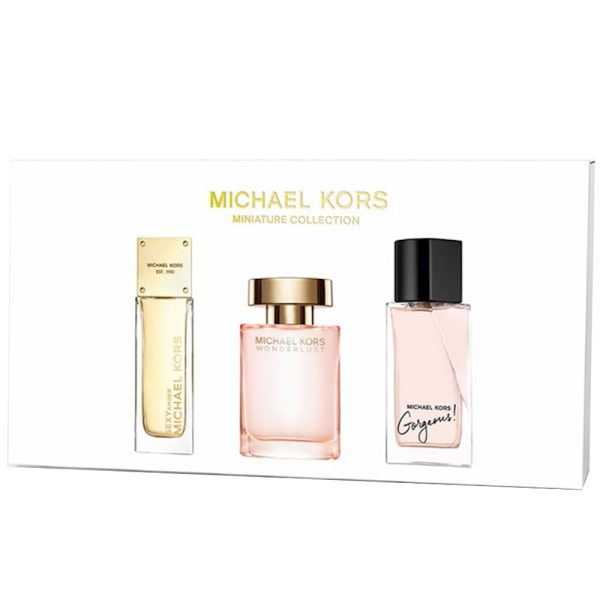 Michael Kors 3 Piece Miniature Fragrance Gift Set 3 x 5ml Fashion