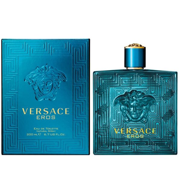 Versace Eros Pour Homme Eau De Toilette 200ml Supply