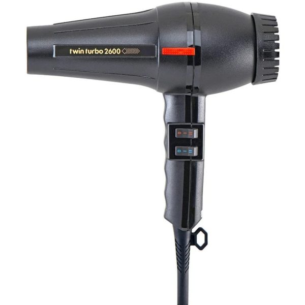 Parlux Twin Turbo 2600 Hair Dryer Black Sale