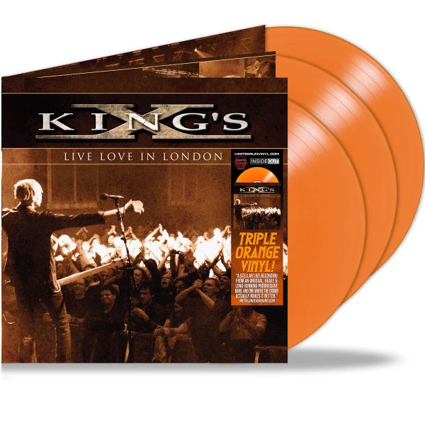 King s X - Live Love In London (3LP)(Coloured) Cheap