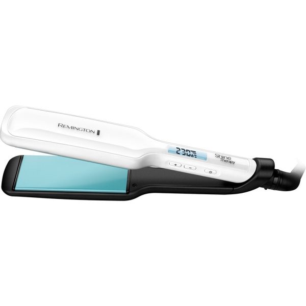 Remington Shine Therapy Wide Plate Hair Straightener S8550 Online