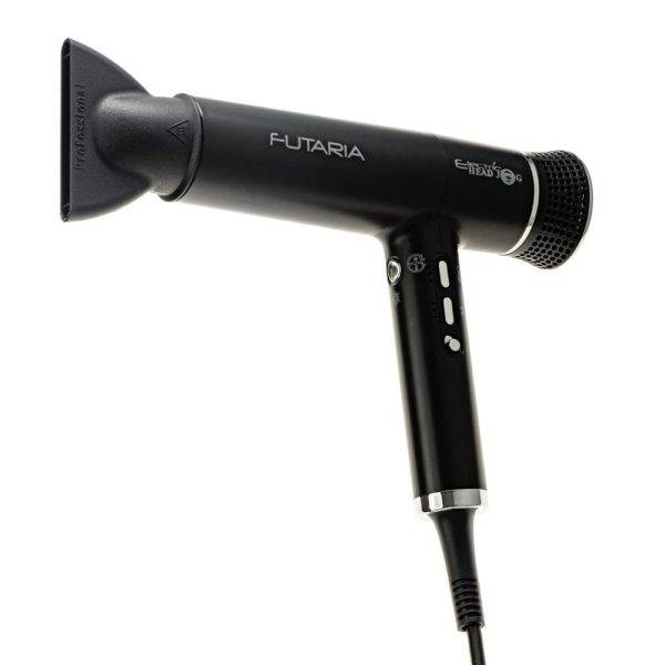 Hair Tools Electric Head Jog Futaria Hair Dryer Black Discount