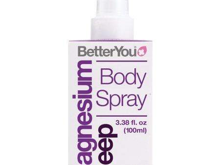 BetterYou Magnesium Sleep Topical Mineral Body Spray 100ml For Discount