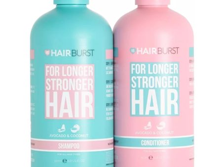 Hairburst Longer Stronger Hair Shampoo & Conditioner Twin 2 x 350ml Sale