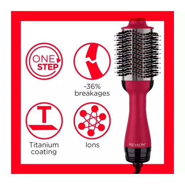 Revlon Pro Collection Salon One-Step Hair Dryer & Volumiser Titanium Cheap