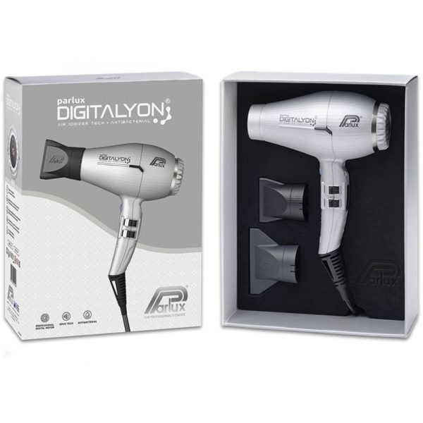 Parlux Digitalyon Air Ionizer Hair Dryer Silver Discount