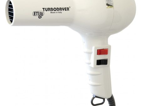 ETI Turbo Hair Dryer 2000 White on Sale