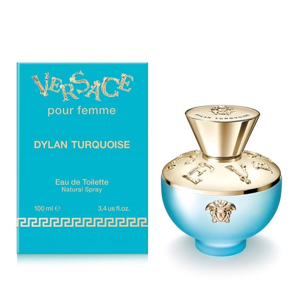 Versace Dylan Turquoise Eau De Toilette 100ml Fashion