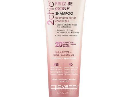 Giovanni 2chic Frizz Be Gone Shampoo 250ml Hot on Sale