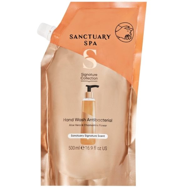 Sanctuary Spa Signature Collection Antibacterial Hand Wash Refill 500ml on Sale