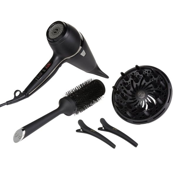 ghd Air 2.0 Professional Hair Drying Styling Kit with Vented Brush Supply