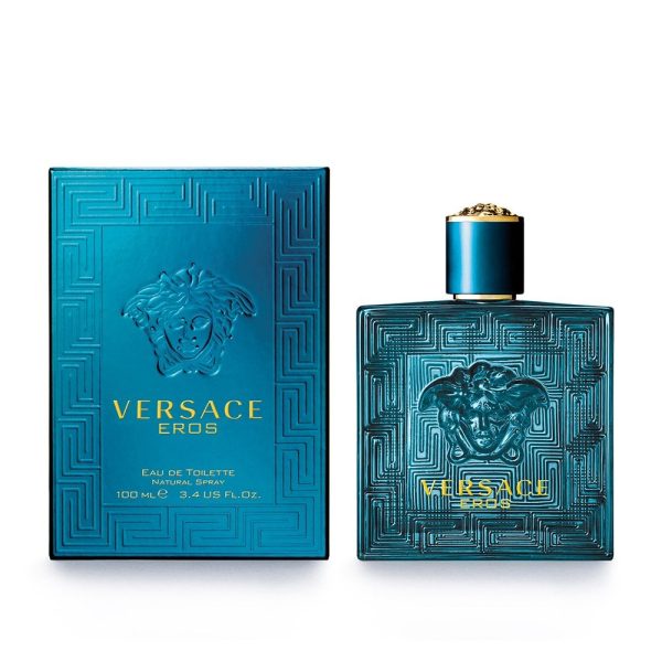 Versace Eros Pour Homme Eau De Toilette 100ml Hot on Sale