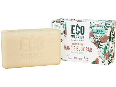 Eco Warrior Moisturising Hand & Body Bar 100g Hot on Sale