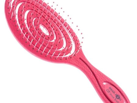 Head Jog 08 Straw Paddle Brush Raspberry Hot on Sale