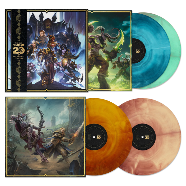 OST - World Of Warcraft: 20 Years of Music (4LP)(Coloured) Online Sale