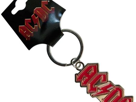 Keychain - AC DC - Logo Online Hot Sale