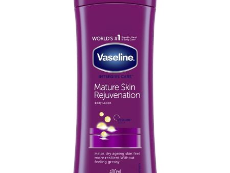 Vaseline Intensive Care Mature Skin Rejuvenation Lotion 400ml For Sale