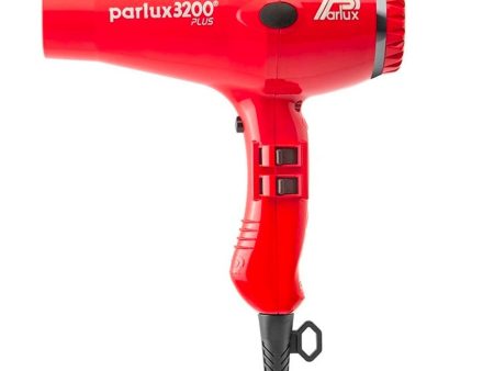 Parlux 3200 Plus Hair Dryer Raunchy Red Fashion