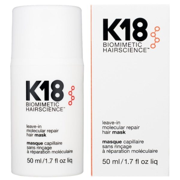 K18 Biomimetic Hairscience Leave-In Molecular Repair Hair Mask 50ml For Sale