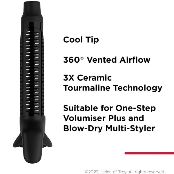 Revlon Pro Collection One-Step 360 Vented Airflow Curler Head Attachment Black For Discount