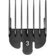 Wahl Professional No 3 Grade Comb Attachment 10mm Black Supply