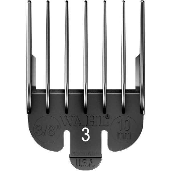 Wahl Professional No 3 Grade Comb Attachment 10mm Black Supply