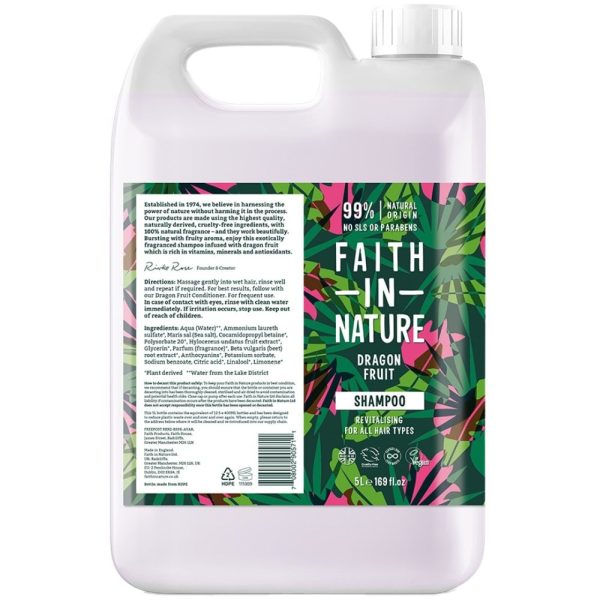 Faith In Nature Dragon Fruit Shampoo 5000ml Online now