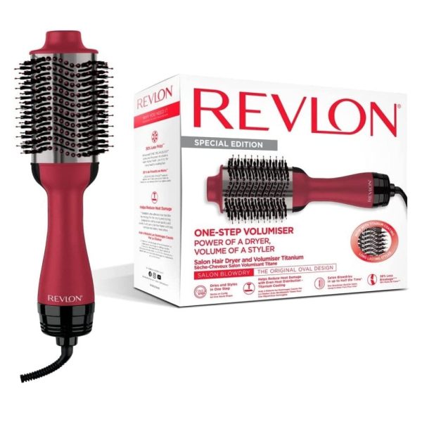 Revlon Pro Collection Salon One-Step Hair Dryer & Volumiser Titanium Cheap