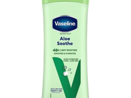 Vaseline Intensive Care 48h Light Moisture Aloe Soothe Body Lotion 400ml Online Hot Sale