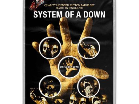 Buttons - System Of A Down - Hand Supply